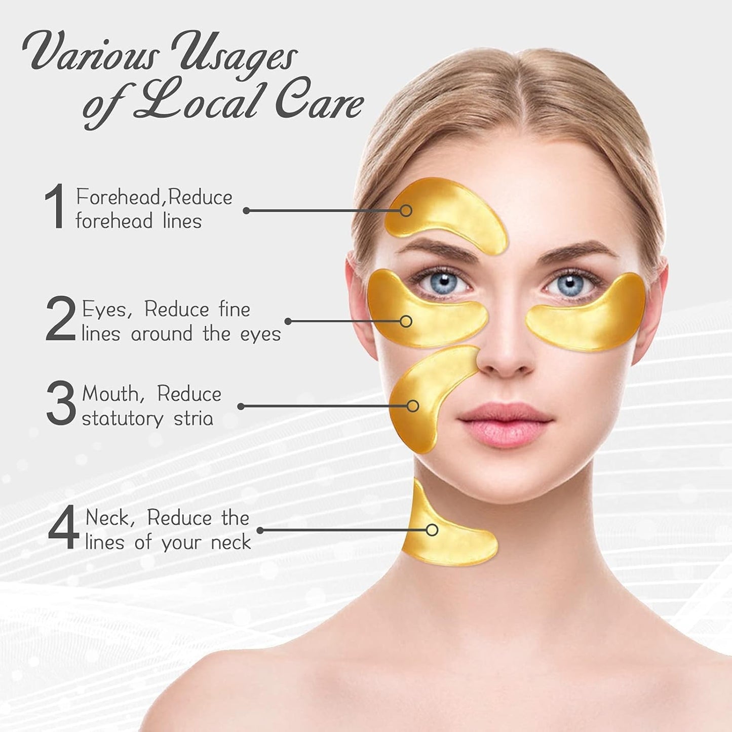 Parches De Colageno Desaparece Las Ojeras De Ojos Y La Arrugas Rapidamente